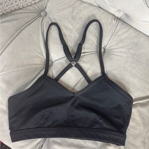 Black Strappy Women's Bralette